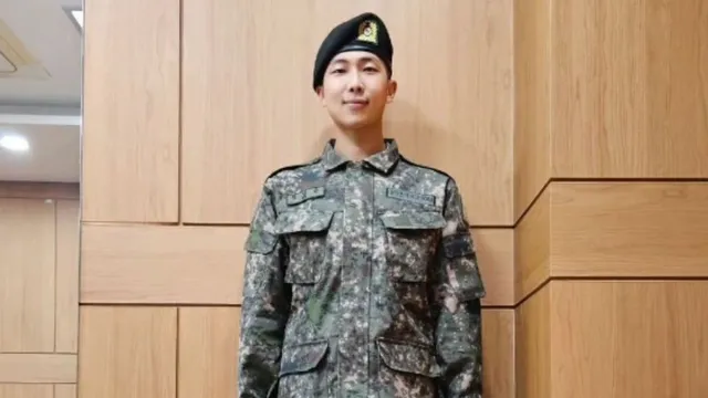 bts-rm-aka-kim-namjoon-rehearses-at-hwacheon-tomato-festival-with-military-band-photos